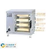 Electric rotary bread oven