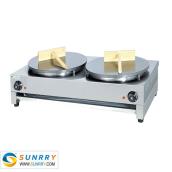 Stainless Steel Electric Double Crepe Maker