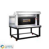 Luxurious Separable Glass Door Gas Deck Oven With Spray Function
