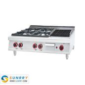 Stainless Steel Gas Range and lava grill