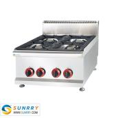 Counter Top Gas Stove with 4 Burners